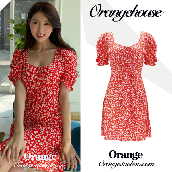 เดรสวัยรุ่นแฟชั่นหลากหลายสไตล์ เดรสแฟชั่นสไตล์เกาหลีน่ารักๆ BY Orange House Korean