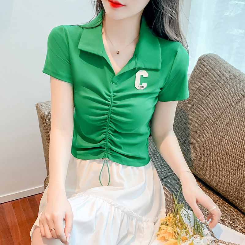 เสื้อผ้าวัยรุ่นเกาหลี เสื้อยืดวัยรุ่นผู้หญิง มีขนาด S M L XL