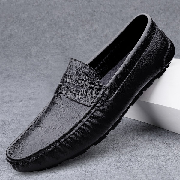 รองเท้าหนังผู้ชาย มีไซส์39-44 รองเท้าโลฟเฟอร์ชาย Slip-On Shoes
