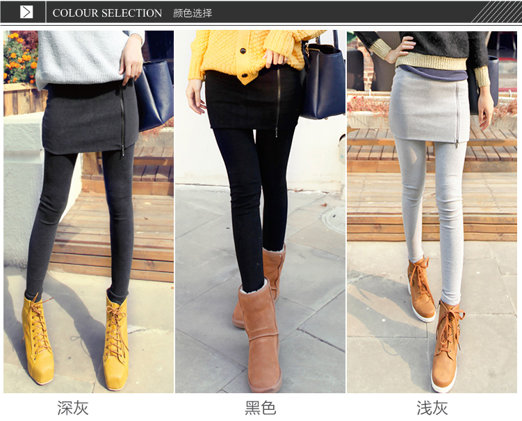 Skirts Legging เลกกิ้งกระโปรง แต่งซิป ผ้า cotton นุ่มลื่น ยืดได้เยอะ ใส่สบาย ได้ทุกวัน มี 3 สีให้เลือกด้านในจ้า พร้อมส่งเลยจ้า เลือกสีที่พร้อมส่งด้านล่างได้เลยจ้า