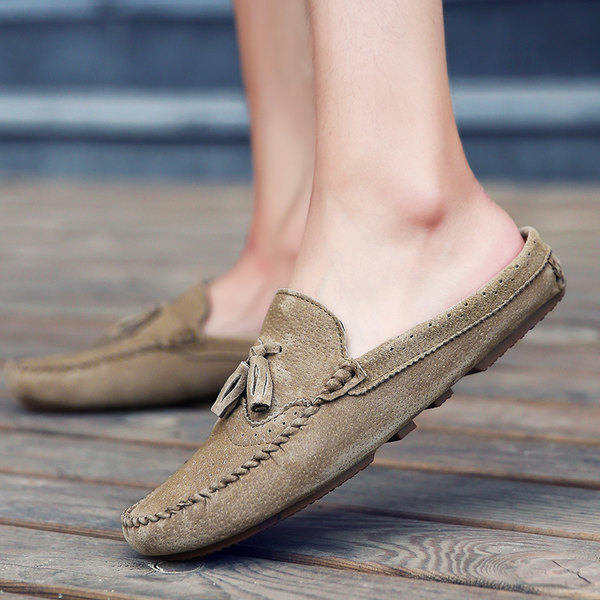 รองเท้าหนังผู้ชาย มีไซส์39-44 รองเท้าโลฟเฟอร์ชาย Slip-On Shoes
