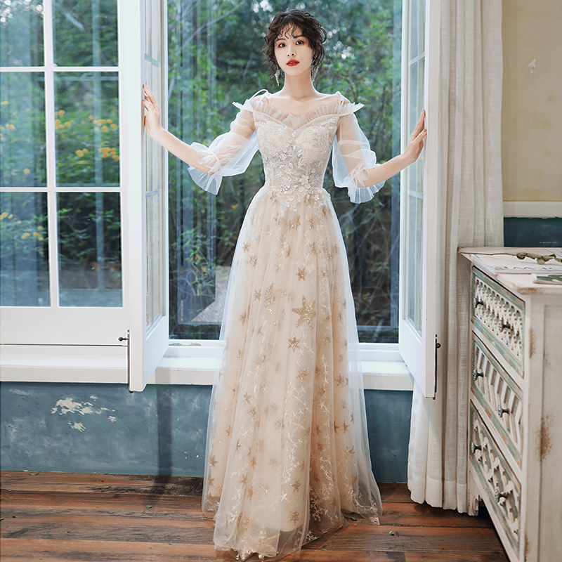 ชุดราตรี ชุดราตรีสวยหรู แบบ ทันสมัย Evening dress