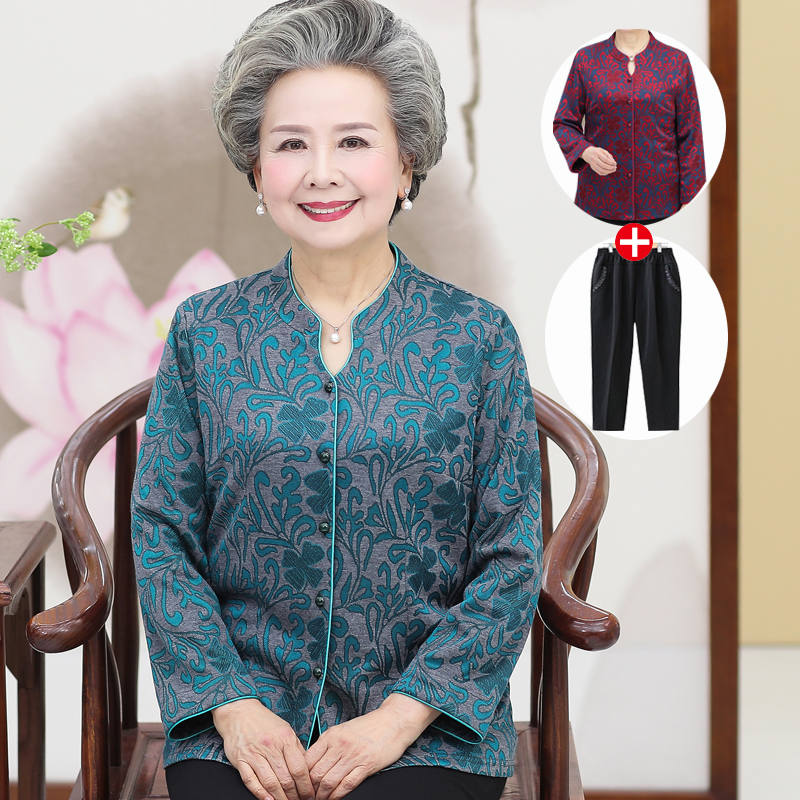 เสื้อคุณยาย เสื้อผู้วัยอายุ60-70ปี เสื้ออาม่า เสื้อผู้สูงอายุ