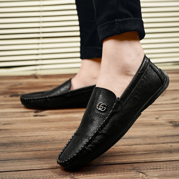 รองเท้าหนังผู้ชาย มีไซส์39-44 รองเท้าโลฟเฟอร์ชาย Slip-On Shoes