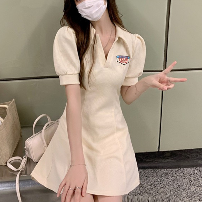 เดรสวัยรุ่น-เดรสคนอ้วนวัยรุ่น L-4XL(อก38-46 นิ้ว)