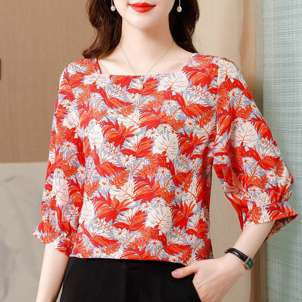 เสื้อชีฟองเกาหลี เสื้อชีฟองสวยๆ