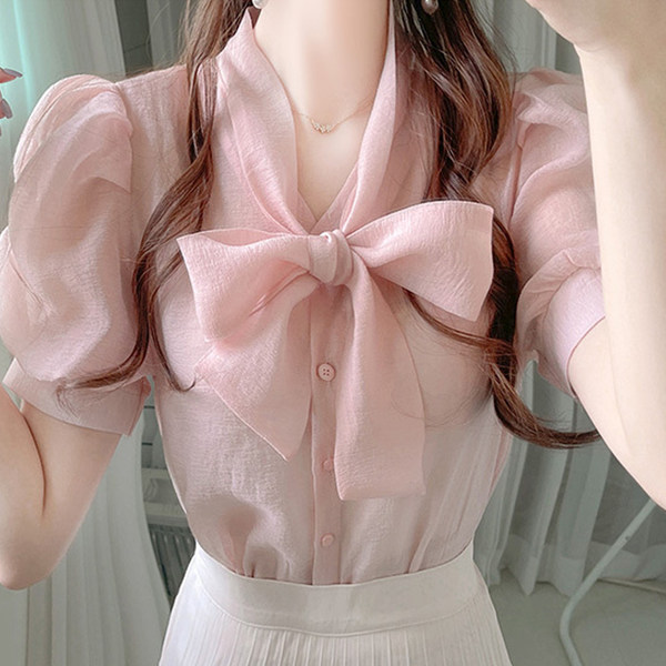 เสื้อชีฟองเกาหลี เสื้อชีฟองสวยๆ