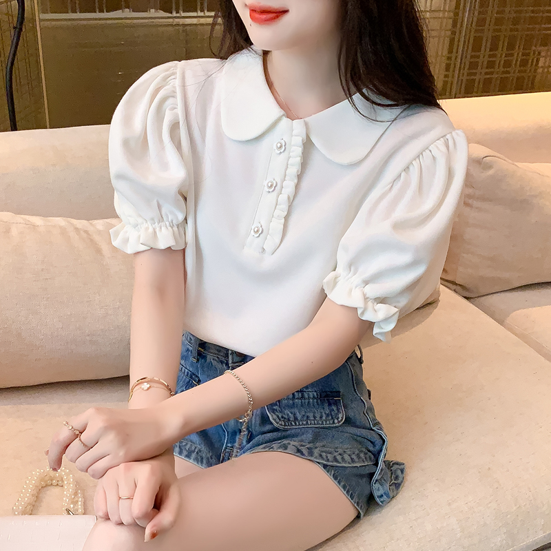 เสื้อผ้าวัยรุ่นเกาหลี เสื้อยืดวัยรุ่นผู้หญิง มีขนาด S M L XL