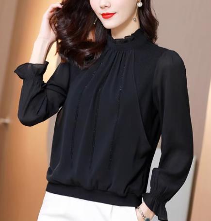 เสื้อสีดำสุภาพ เรียบหรู ดูดี เหมาะกับทุกโอกาส | เสื้อผู้หญิงสุภาพ