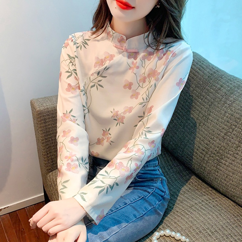 เสื้อเชิ้ตผู้หญิงแขนยาว เสื้อเชิ้ตผู้หญิงใส่ทํางาน 390 บาทต่อชิ้น ฟรีค่าจัดส่ง