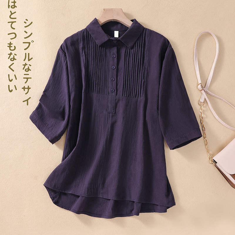 เสื้อลินิน แบบเสื้อสวยๆ เสื้อผ้าฝ้ายลินิน เสื้อเชิ้ตผ้าลินิน BY LININ