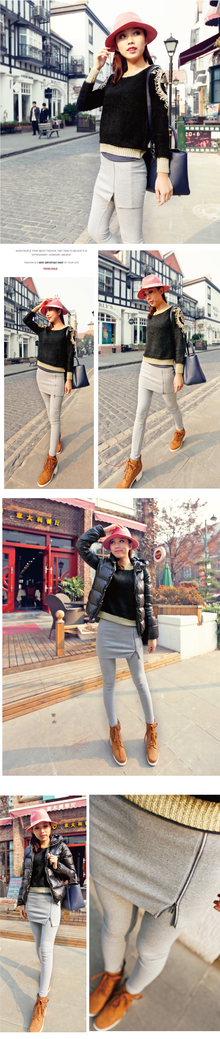 Skirts Legging เลกกิ้งกระโปรง แต่งซิป ผ้า cotton นุ่มลื่น ยืดได้เยอะ ใส่สบาย ได้ทุกวัน มี 3 สีให้เลือกด้านในจ้า พร้อมส่งเลยจ้า เลือกสีที่พร้อมส่งด้านล่างได้เลยจ้า