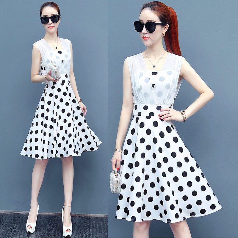Dress4494 เดรสลายวงกลมอกแต่งผ้าชีฟองเก๋ๆ ดูมีดีเทล ซิปข้างใส่ง่าย ผ้าหางกระรอกเนื้อดีมีน้ำหนักทิ้งตัว งานสวยดูดี ใส่ทำงาน ใส่เที่ยว ชุดเดียวสวยจบ