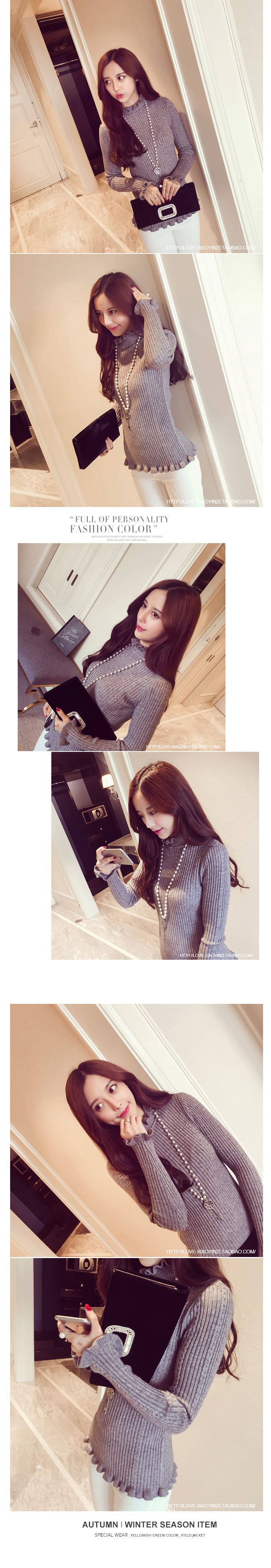 เสื้อไหมพรมคอเต่า ผ้านุ่มมากกกก แต่งช่วงปลายคอ แขน ชายเสื้อ ผ้าร่องมี texture ในตัว งานดี ยืดได้เยอะ เลือกสีที่พร้อมส่งด้านล่างเลยจ้า