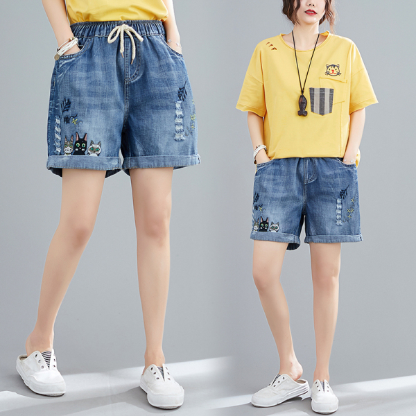 เสื้อผ้าฝ้าย เสื้อผ้าลินิน สไตล์ฤดูร้อน BY Lian Zhi Cotton and linen art สไตล์VINTAGE มีขนาดไซส์อกประมาณ 35-40 นิ้ว