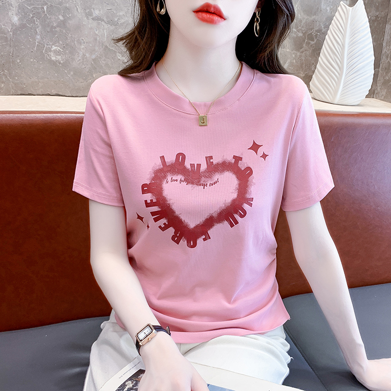 เสื้อผ้าวัยรุ่นเกาหลี เสื้อยืดวัยรุ่นผู้หญิง มีขนาด S M L XL