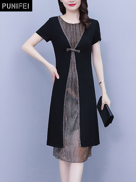 เดรสวัยผู้ใหญ่40-60ปี เดรสคุณแม่ ชุดเดรสทำงานวัยผู้ใหญ่ แบรนด์ MAMA DRESS