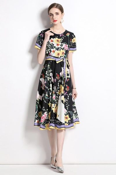 ชุดเดรสยาวสวยๆ ชุดเดรสยาวใส่สบาย ใส่ทำงาน
