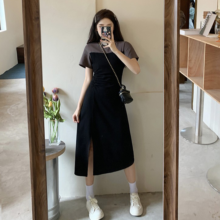 เดรสวัยรุ่น-เดรสคนอ้วนวัยรุ่น L-4XL(อก38-46 นิ้ว)