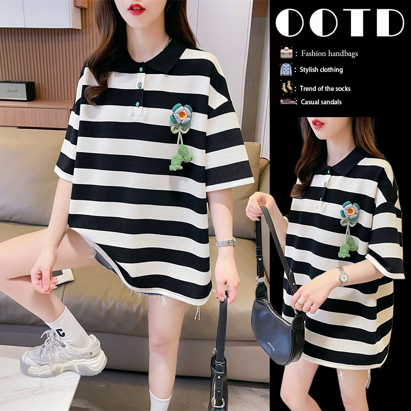 เสื้อยืดคนอ้วนแบบโอเวอร์ไซส์แบบ ulzzang fashion สนใจทักแชท