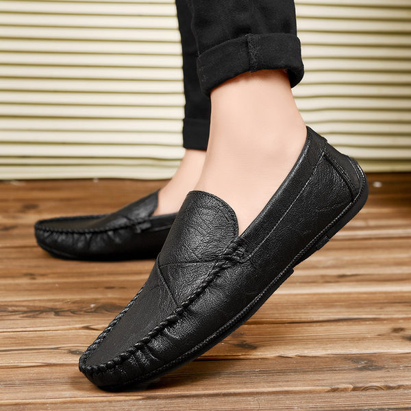 รองเท้าหนังผู้ชาย มีไซส์39-44 รองเท้าโลฟเฟอร์ชาย Slip-On Shoes