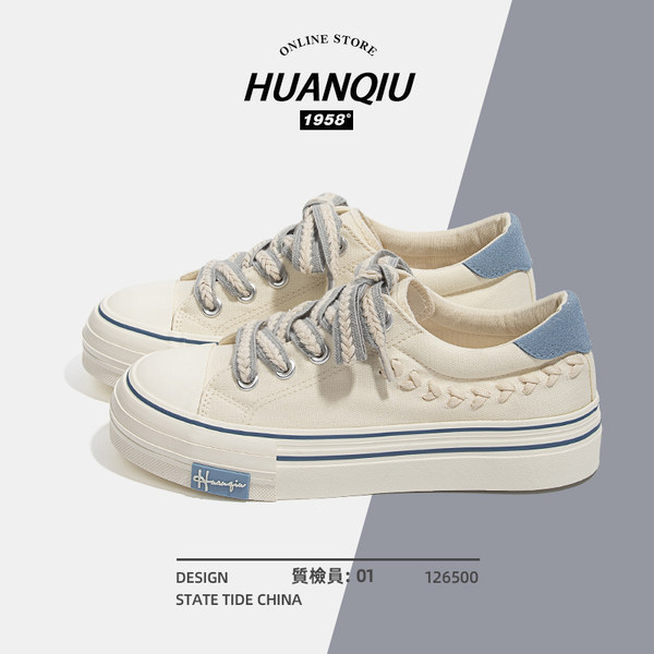 รองเท้าผ้าใบแฟชั่นผู้หญิง ใส่สบาย มีขนาด 35-40