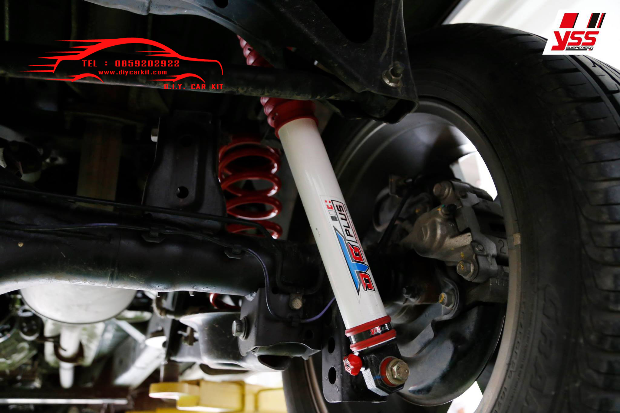 โช้คอัพ สปริงโหลดเตี้ย YSS รุ่น DTG Plus รถ Toyota All New Fortuner 15-24