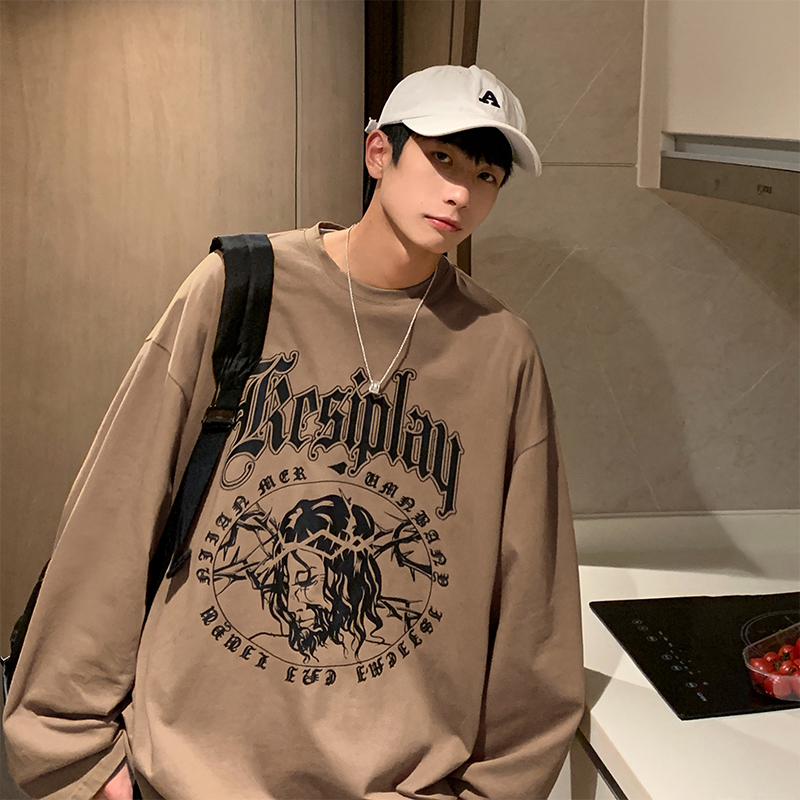 เสื้อยืดผู้ชายอ้วน M-5XL