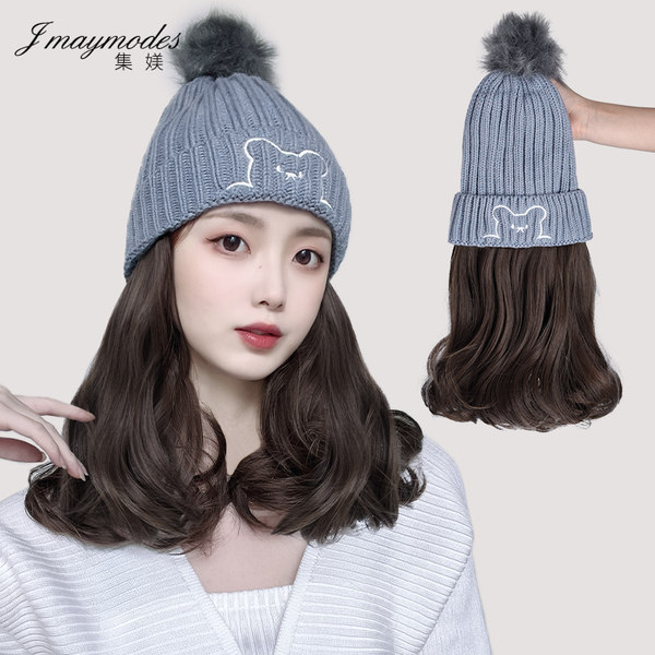 หมวกวิกผม หมวกวิกผมยาว หมวกผมปลอม หมวกวิก BY Jmaymodes