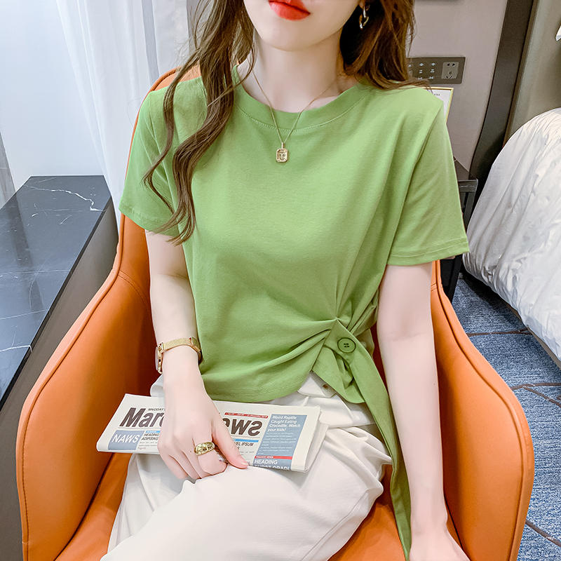 เสื้อยืดวัยรุ่นน่ารักๆ เสื้อวัยรุ่นแขนสั้น เสื้อผ้าวัยรุ่นเกาหลี แบรนด์ Wiyike