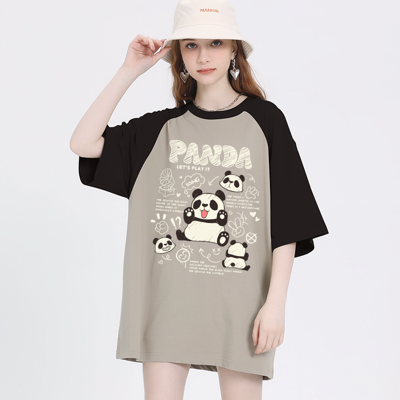 เสื้อผ้าวัยรุ่นเกาหลี เสื้อยืดวัยรุ่นผู้หญิง มีขนาด S M L XL
