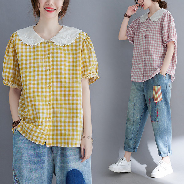 เสื้อลินิน แบบเสื้อสวยๆ เสื้อผ้าฝ้ายลินิน เสื้อเชิ้ตผ้าลินิน BY LININ