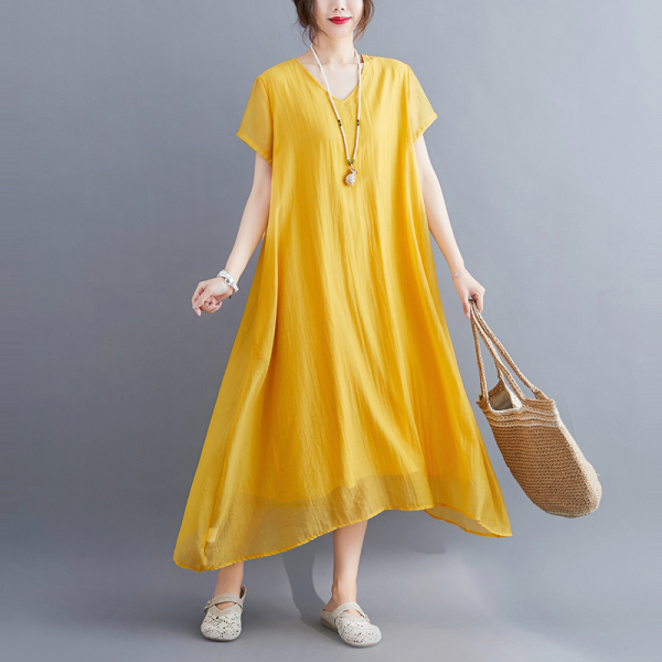 เสื้อผ้าฝ้ายสไตล์วินเทจ ใส่ตั้งแต่สาวผอม-สาวอวบ น้ำหนักตัว50-90 กิโลกรัม By Meimei plus size
