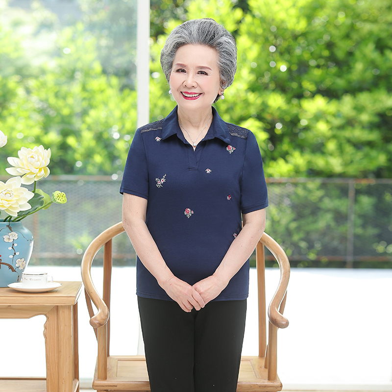 เสื้อคุณยาย เสื้อผู้วัยอายุ60-70ปี มีขนาด L-4XL(อกประมาณ35-45นิ้ว)