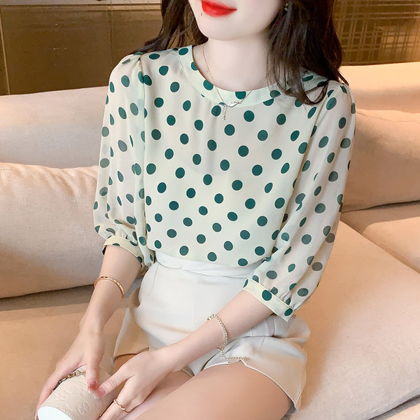 เสื้อชีฟองเกาหลี เสื้อชีฟองสวยๆ