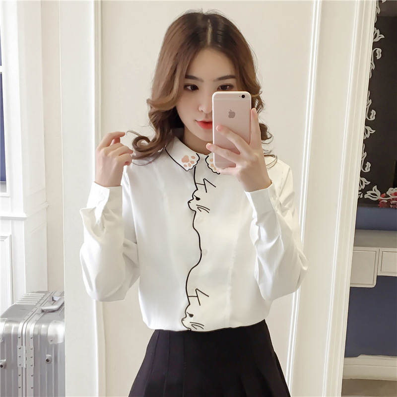 เสื้อเชิ้ตแขนยาววัยรุ่น ลายสวยๆ ส่งฟรี
