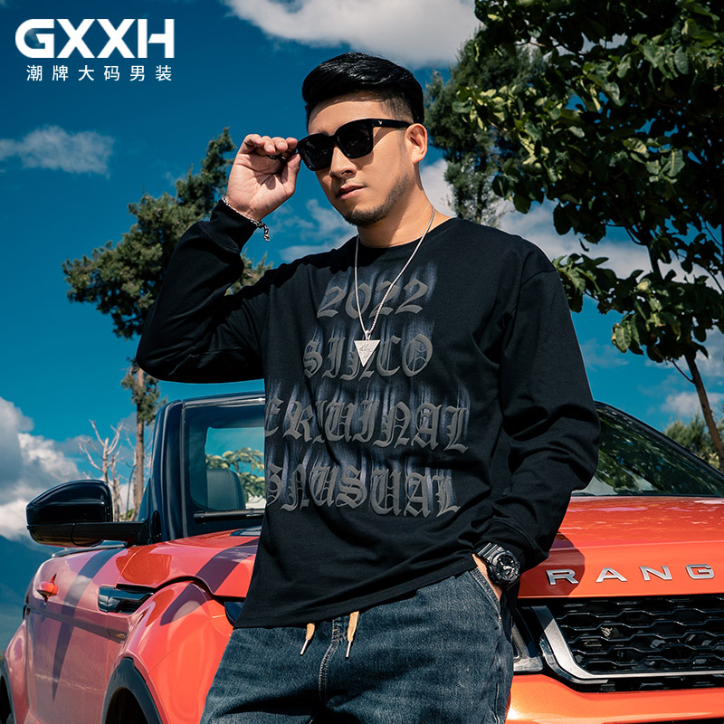เสื้อยืดผู้ชายอ้วน S-5XL(อกเสื้อ39-51นิ้ว)