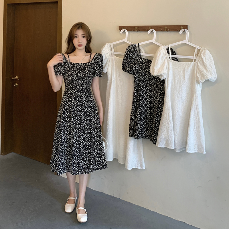 เดรสวัยรุ่น-เดรสคนอ้วนวัยรุ่น L-4XL(อก38-46 นิ้ว)