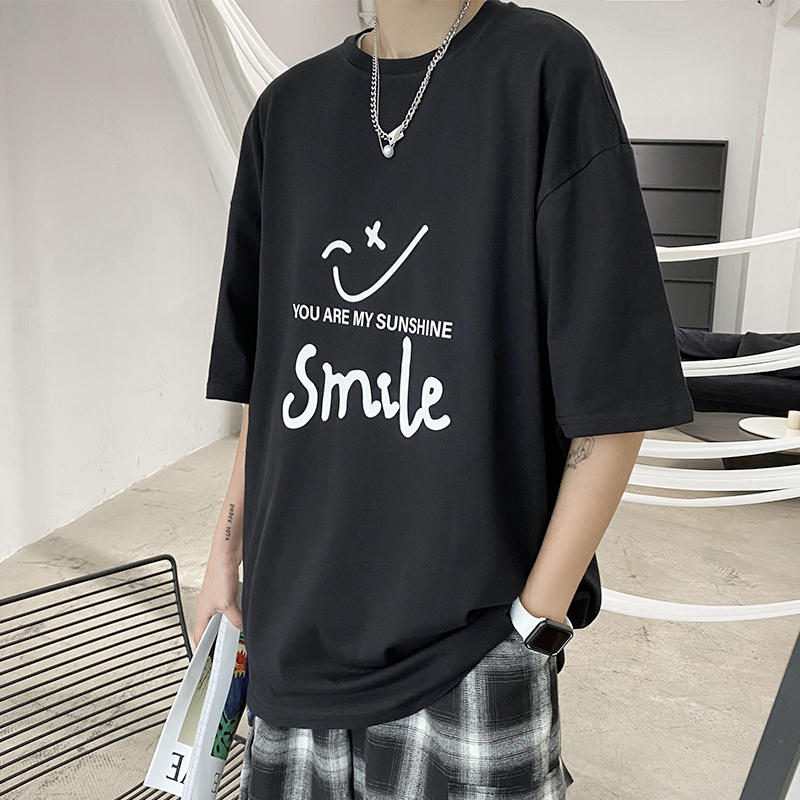 เสื้อยืดผู้ชายอ้วน M-5XL