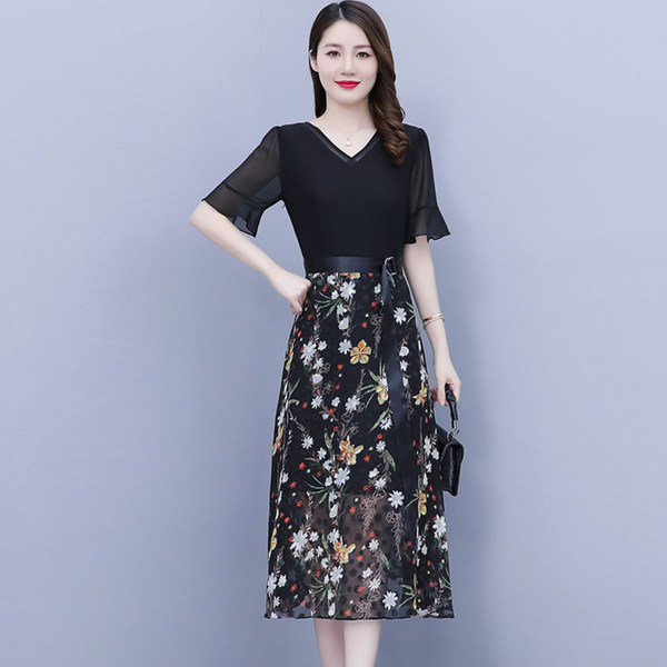 เดรสไซส์ใหญ่ ชุดเดรสสาวพลัสไซส์ เดรสเรียบหรู ไซส์ใหญ่ BY SHUYA