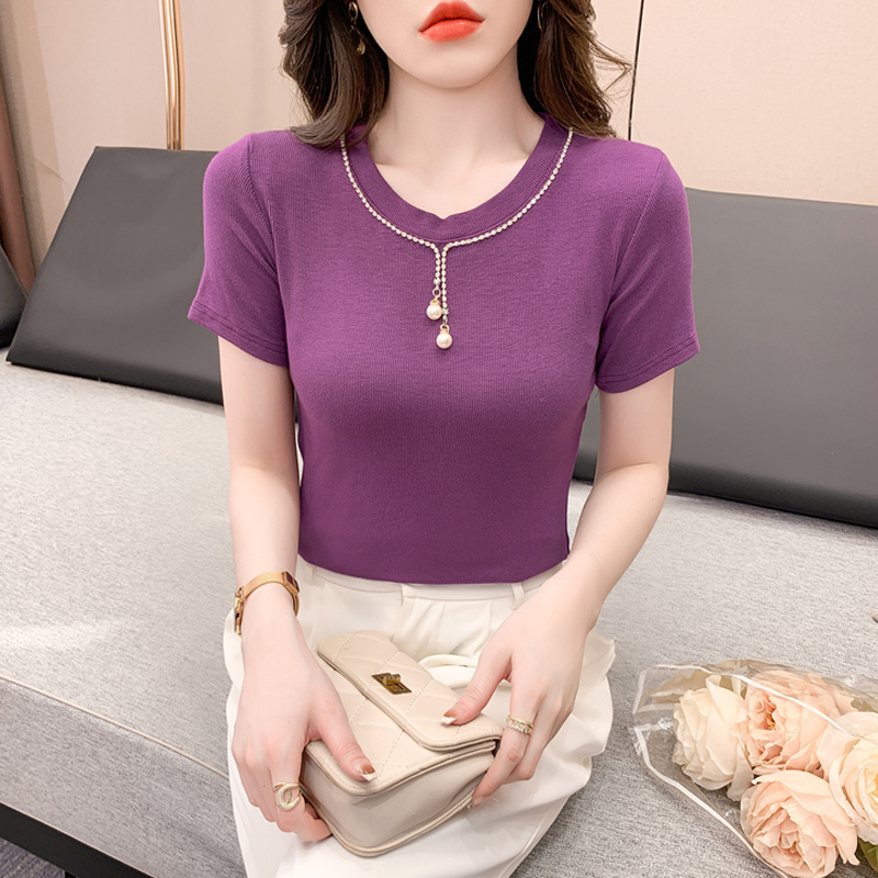 เสื้อผ้าวัยรุ่นเกาหลี เสื้อยืดวัยรุ่นผู้หญิง มีขนาด S M L XL
