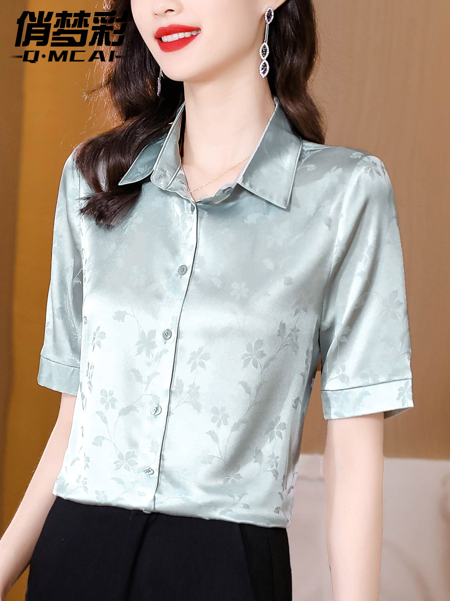 เสื้อชีฟอง เสื้อแฟชั่นสุภาพสตรีวัยผู้ใหญ่ มีไซต์ อก34นิ้ว-43นิ้ว