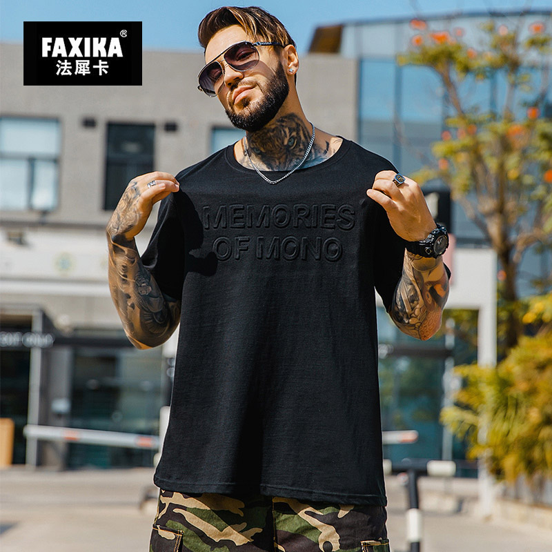 เสื้อยืดผู้ชายอ้วน S-5XL(อกเสื้อ39-51นิ้ว)