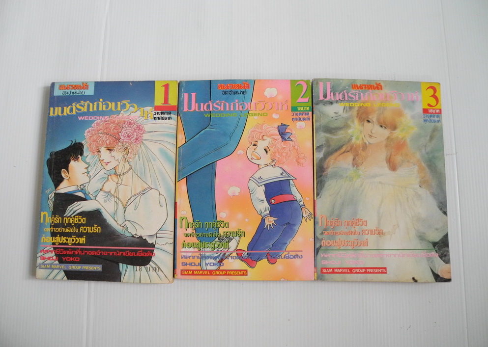 มนต์รักก่อนวิวาห์ เล่ม 1-3 / SHOJI YOKO