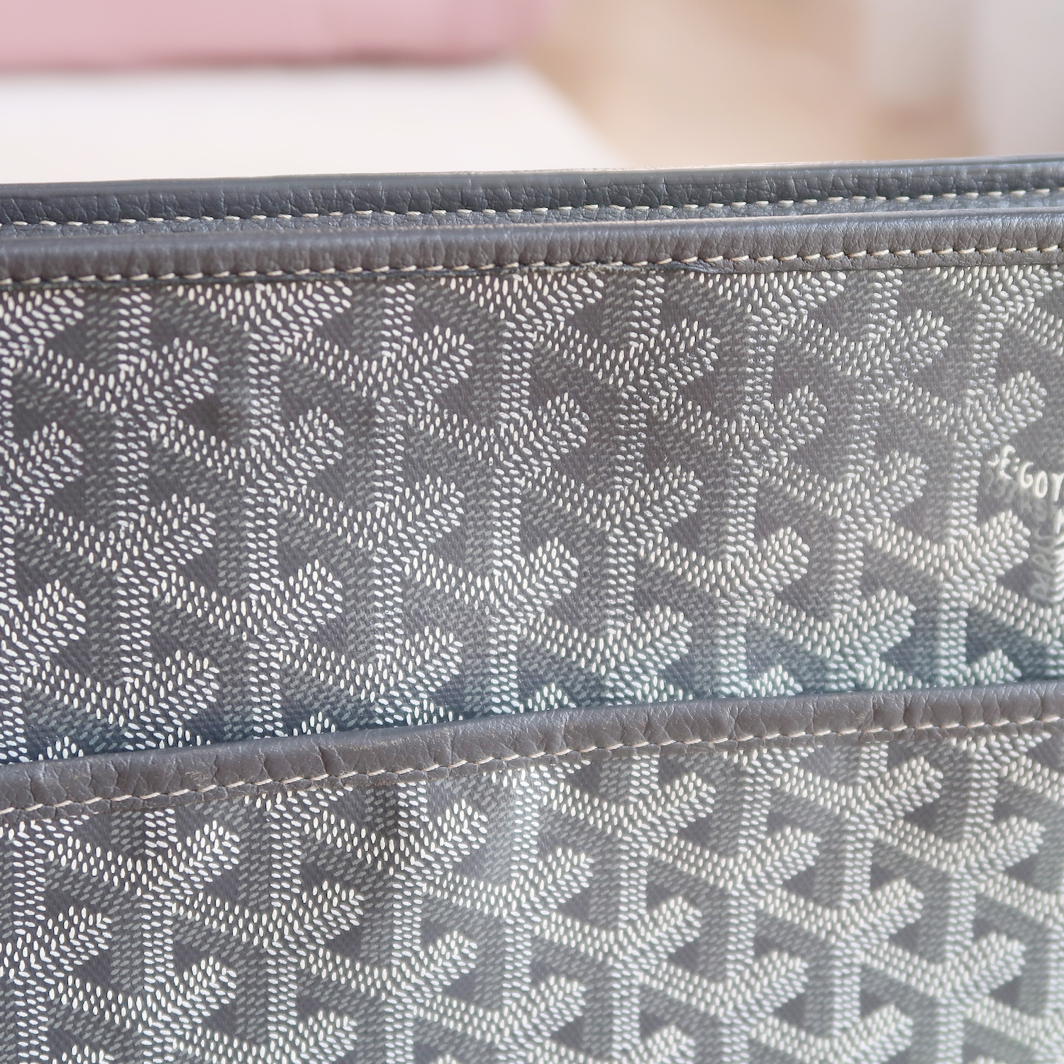 Goyard Grey Jouvence Clutch MM 2020