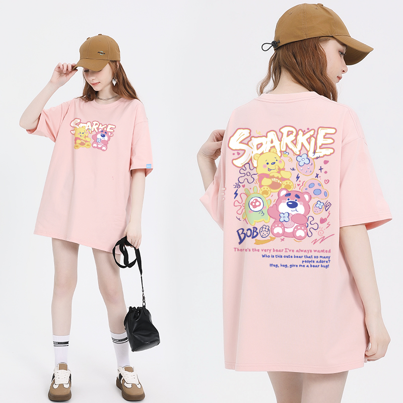 เสื้อผ้าวัยรุ่นเกาหลี เสื้อยืดวัยรุ่นผู้หญิง มีขนาด S M L XL