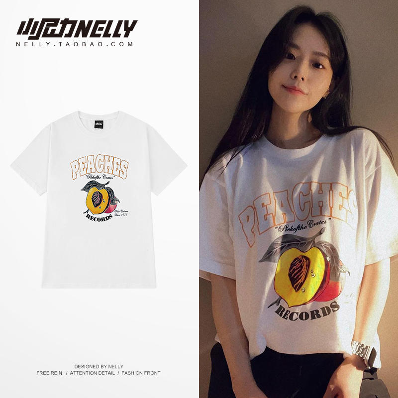 เสื้อยืดคอกลม ผู้ชาย เสื้อยืดผู้ชายเกาหลี เสื้อยืดเกาหลี แบรนด์ NELLY