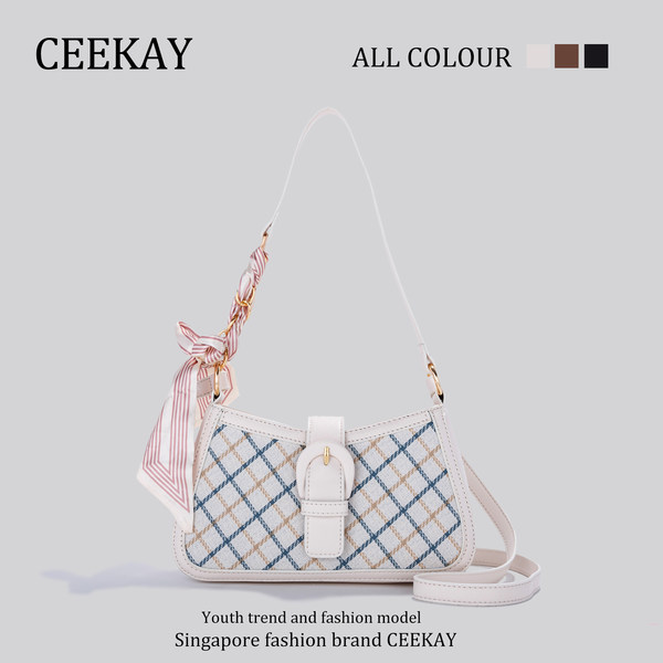 กระเป๋าสะพายข้างเกาหลี กระเป๋าผู้หญิงแบรนด์ CEEKEY