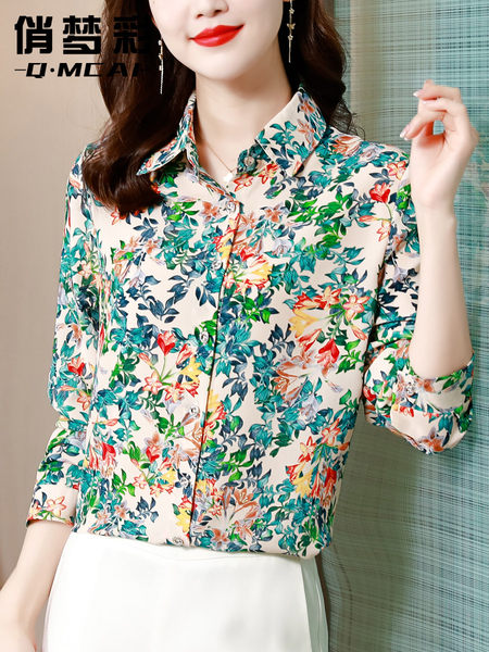เสื้อเชิ้ต เสื้อเชิ้ตชีฟอง ลายสวยๆฟรีค่าส่ง