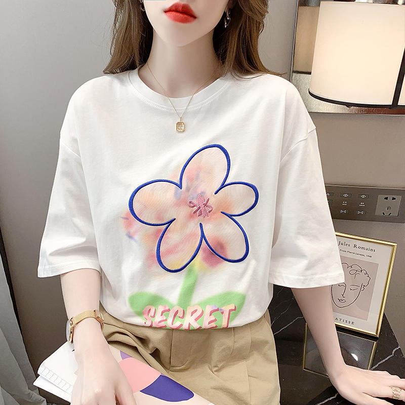เสื้อยืดวัยรุ่นน่ารักๆ เสื้อวัยรุ่นแขนสั้น เสื้อผ้าวัยรุ่นเกาหลี แบรนด์ Wiyike